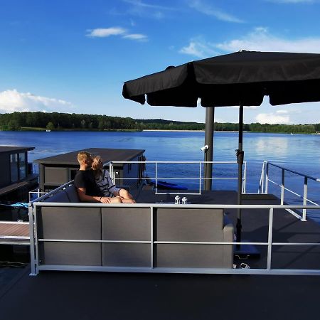 Houseboats Mookerplas Met Dakterras Middelaar Exterior foto