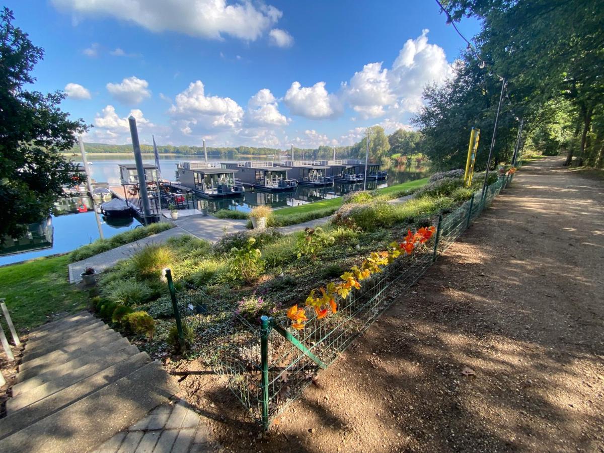 Houseboats Mookerplas Met Dakterras Middelaar Exterior foto